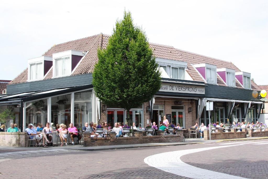 Grandcafe Hotel De Viersprong Schoorl Dış mekan fotoğraf